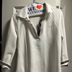 Burberry Women’s 3/4 sleeve polo shirt